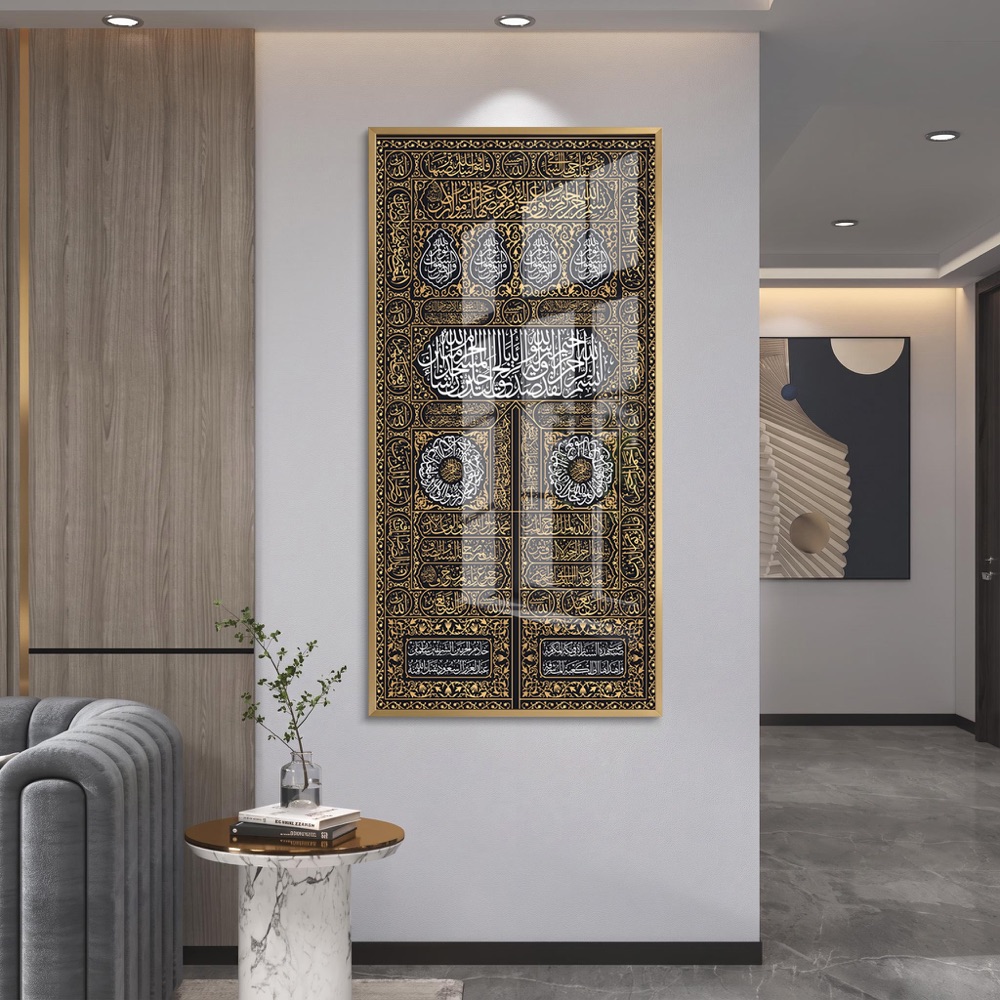 Luxury Gold Kiswah Kaaba Art - Image 2