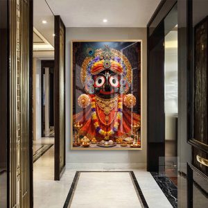 Divine Lord Jagannath Wall Painting