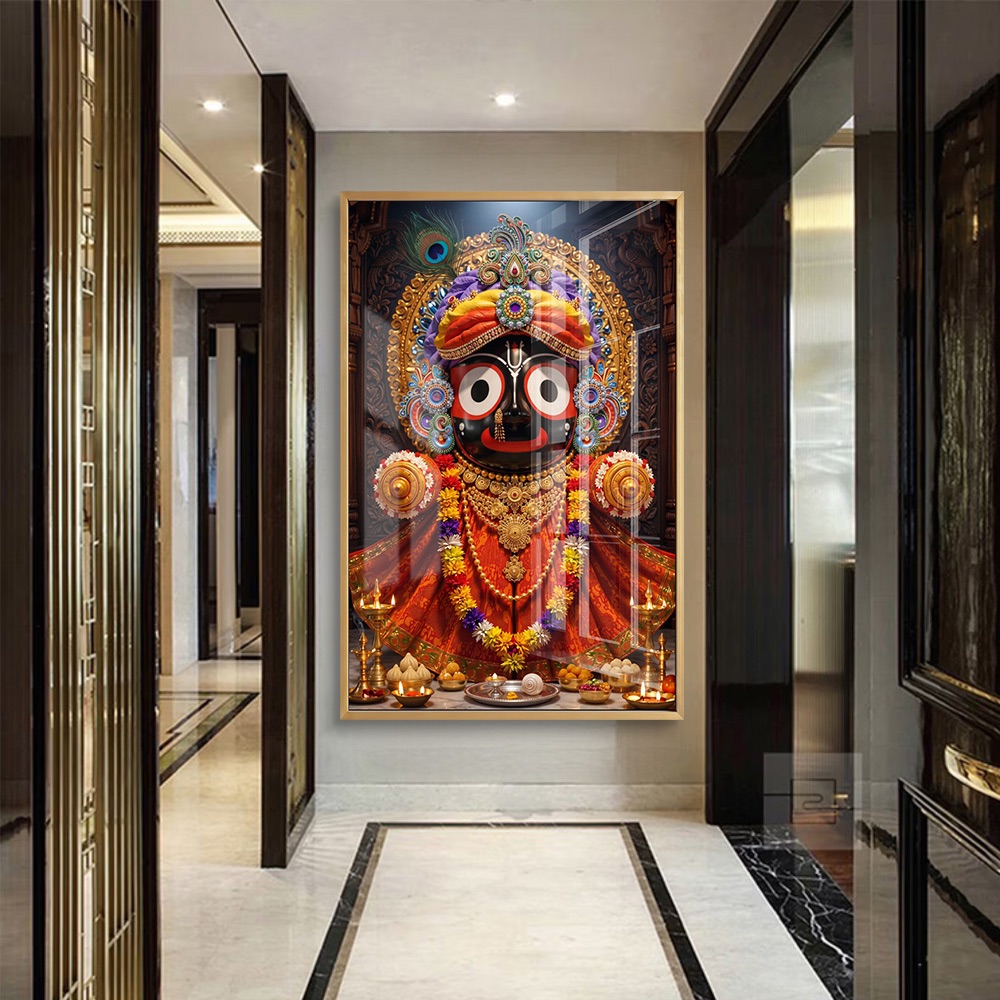 Divine Lord Jagannath Wall Painting