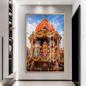 Jagannath Trinity Rath Yatra Chariot Wall Art