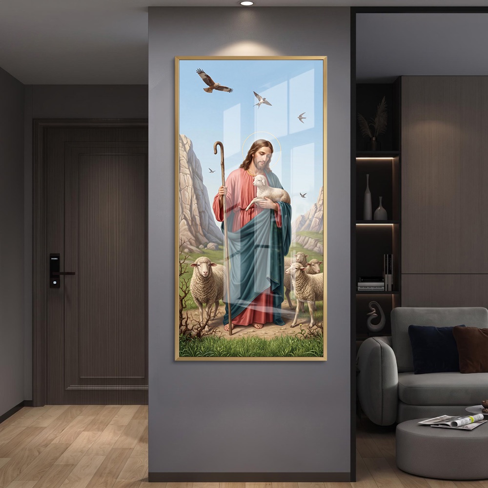 Christ the Good Shepherd Portrait - Image 2