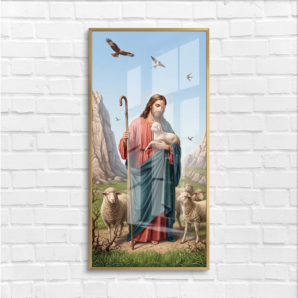 Christ the Good Shepherd Portrait - Image 4