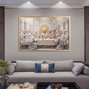 The Last Supper Relief Wall Art