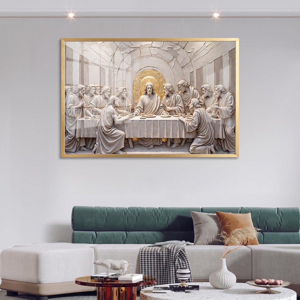 The Last Supper Relief Wall Art - Image 2