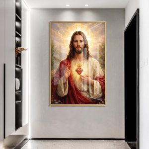 Sacred Heart of Jesus Wall Painting