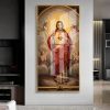 Sacred Heart Jesus with Angels Painting