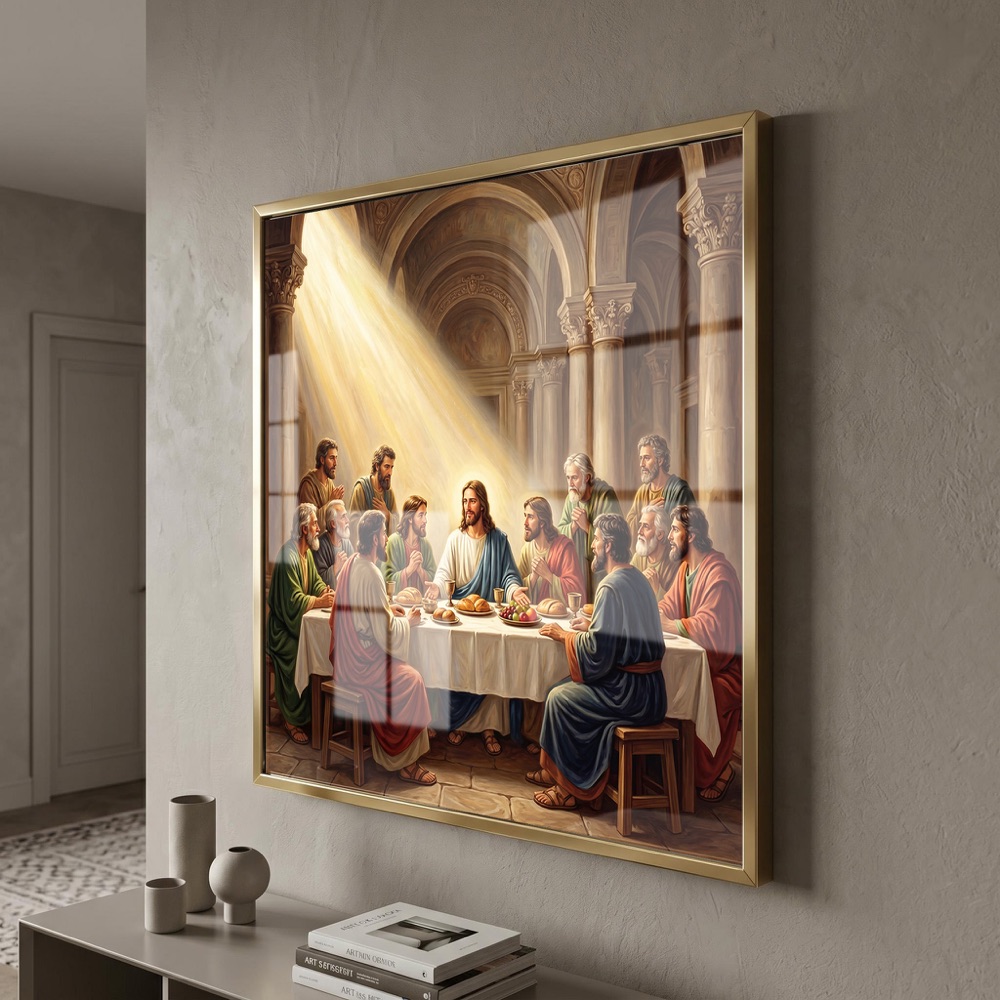 The Last Supper Divine Ray Painting - Image 3