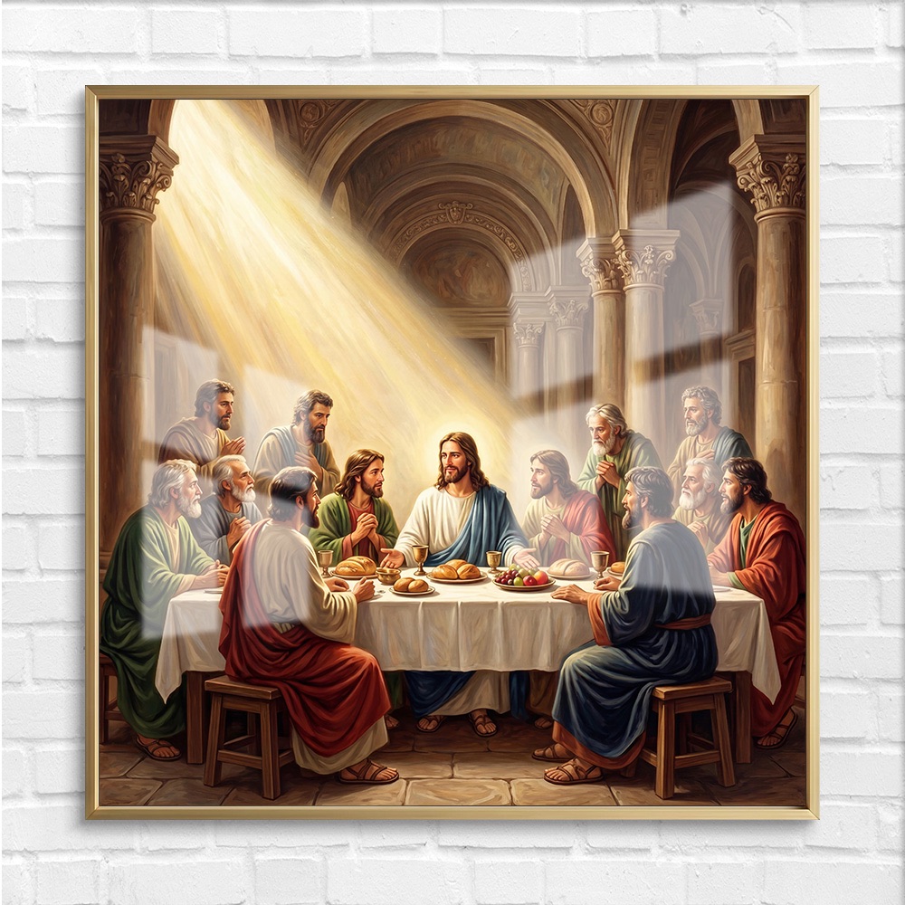 The Last Supper Divine Ray Painting - Image 4