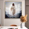 Impasto Jesus Walking on Water Painting