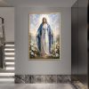 Blessed Mother Mary Heavenly Garden Wall Art