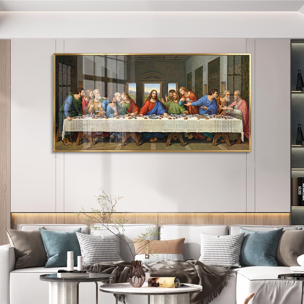 Last Supper Stone Relief Artwork