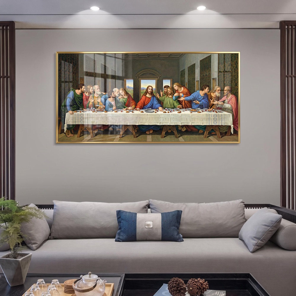 Last Supper Stone Relief Artwork - Image 2