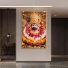 Khatu Baba Red Rose Garland Wall Art