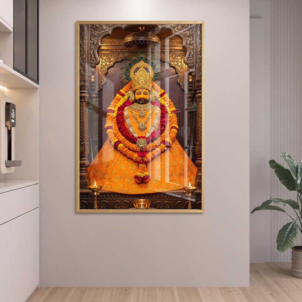 Golden Temple Arch Khatu Shyam Painting - Image 2