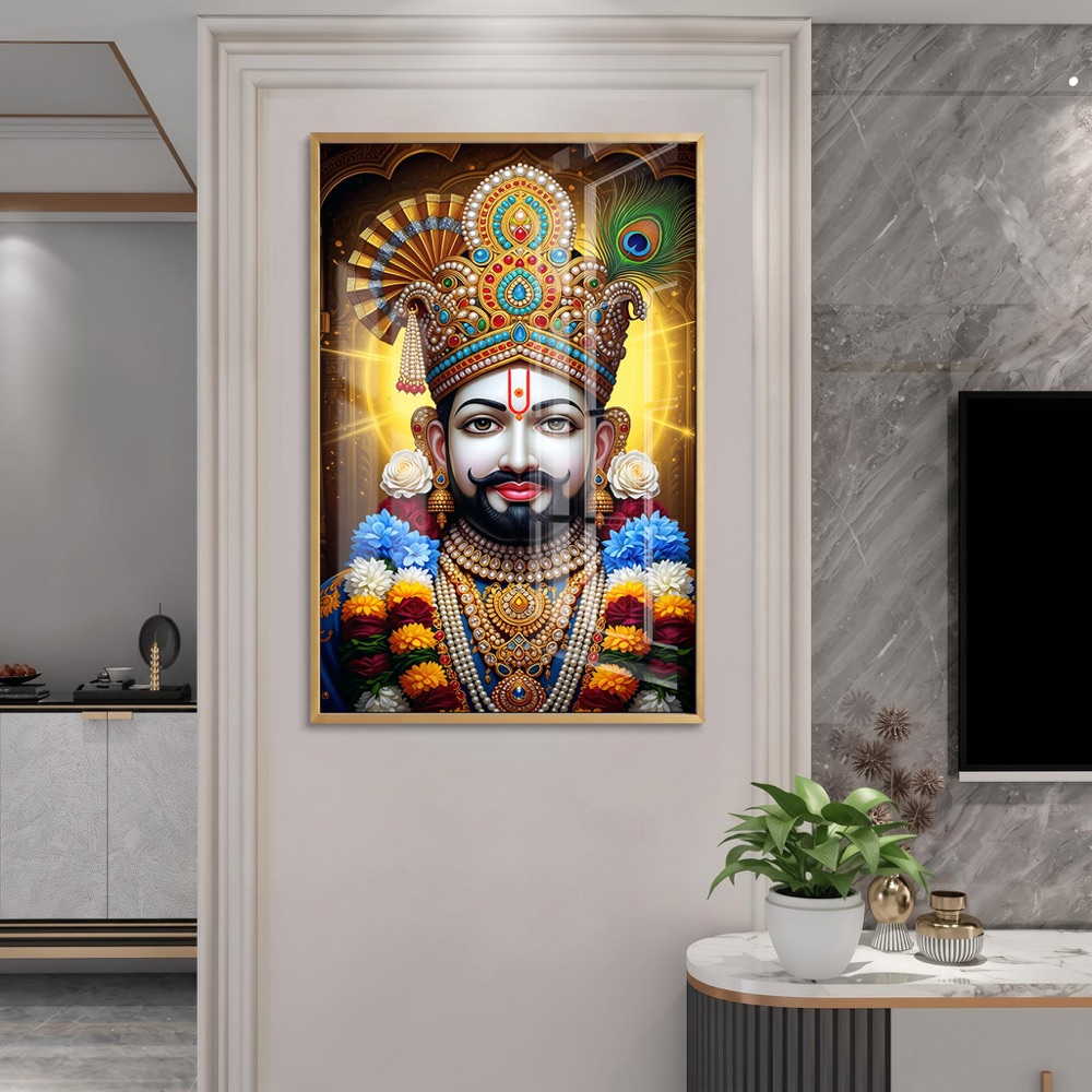 Radiant Crown Khatu Shyam Wall Art - Image 2