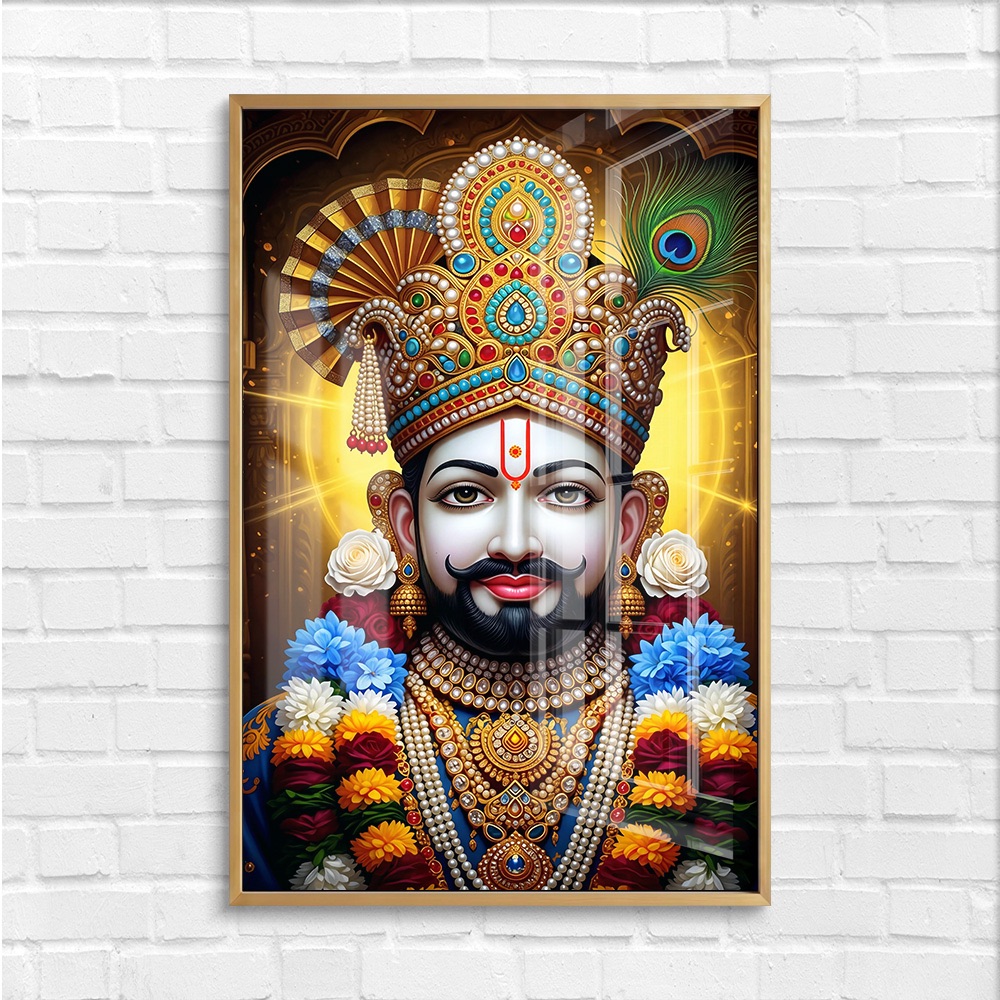 Radiant Crown Khatu Shyam Wall Art - Image 4