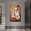 Meditative Sai Baba White Robe Painting