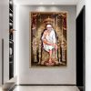 Royal Golden Throne Sai Baba Wall Art