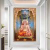Sri Raghavendra Swamy Divine Blessing Wall Frame