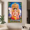 Sri Raghavendra Swamy Sacred Cow Glass Art