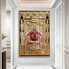 Salasar Balaji Tanjore Style Glass Painting