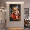 Sri Raghavendra Swamy Krishna Idol Painting