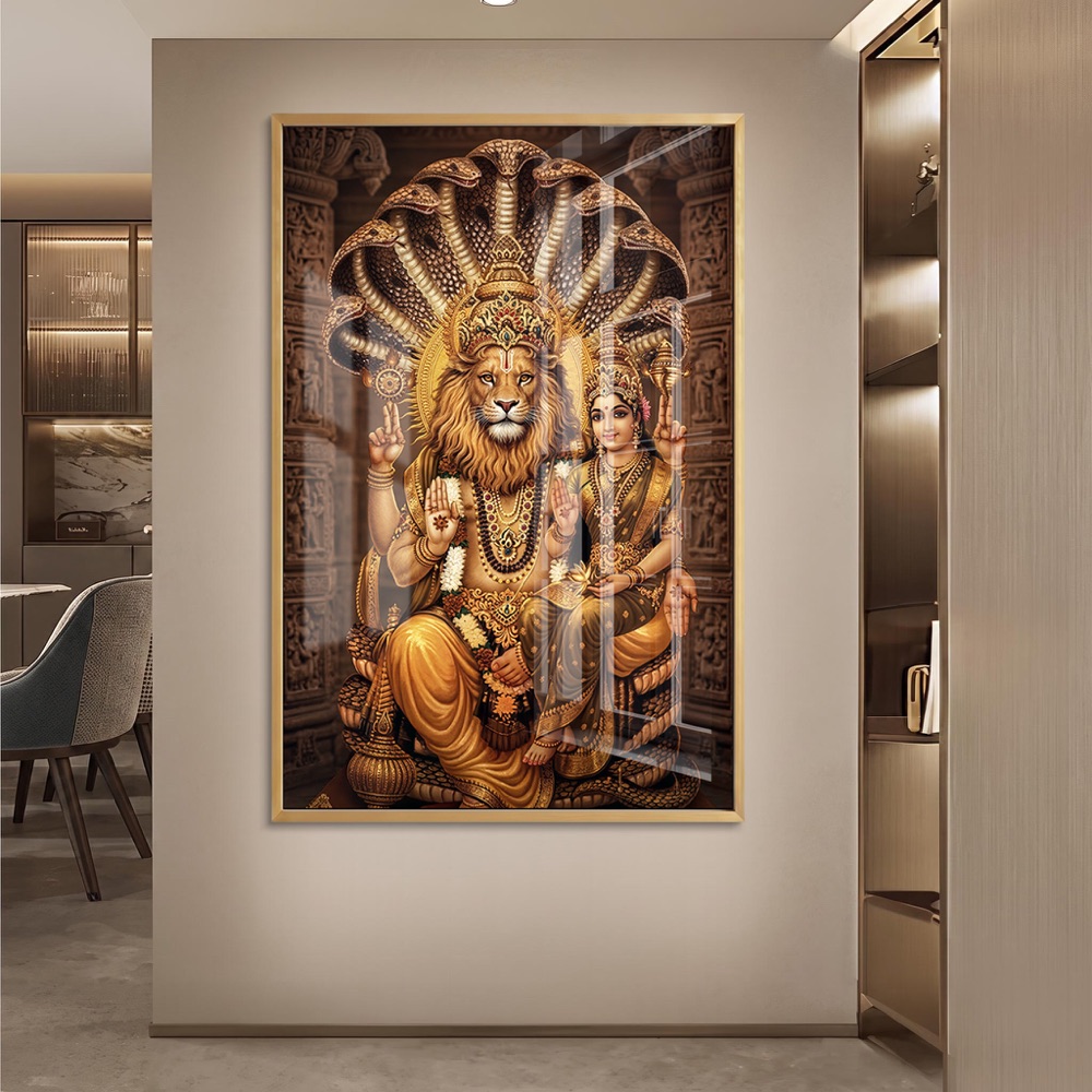 Lakshmi Narasimha Swamy Temple Carving Art - Image 2