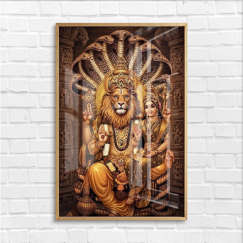 Lakshmi Narasimha Swamy Temple Carving Art - Image 4