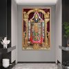 Golden Venkateswara and Padmavathi Wall Painting