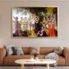 Krishna Raas Leela Traditional Divine Painting