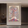 Pichwai Kalamkari Style Tree of Life Painting