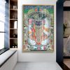 Lotus Radiance Shreenathji Pichwai Painting