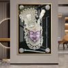 Silver Crown Shreenathji Painting