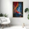 Shiva Parvati Feet Blessing Divine Union Painting