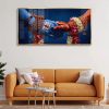 Shiva Parvati Hands Wedding Union Painting