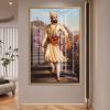 Fort Steps Warrior Shivaji Maharaj Painting