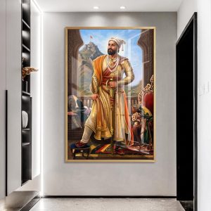 Fort View Portrait Of Shivaji Maharaj