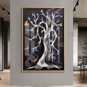 Gond Art Tree of Life Famous Painting
