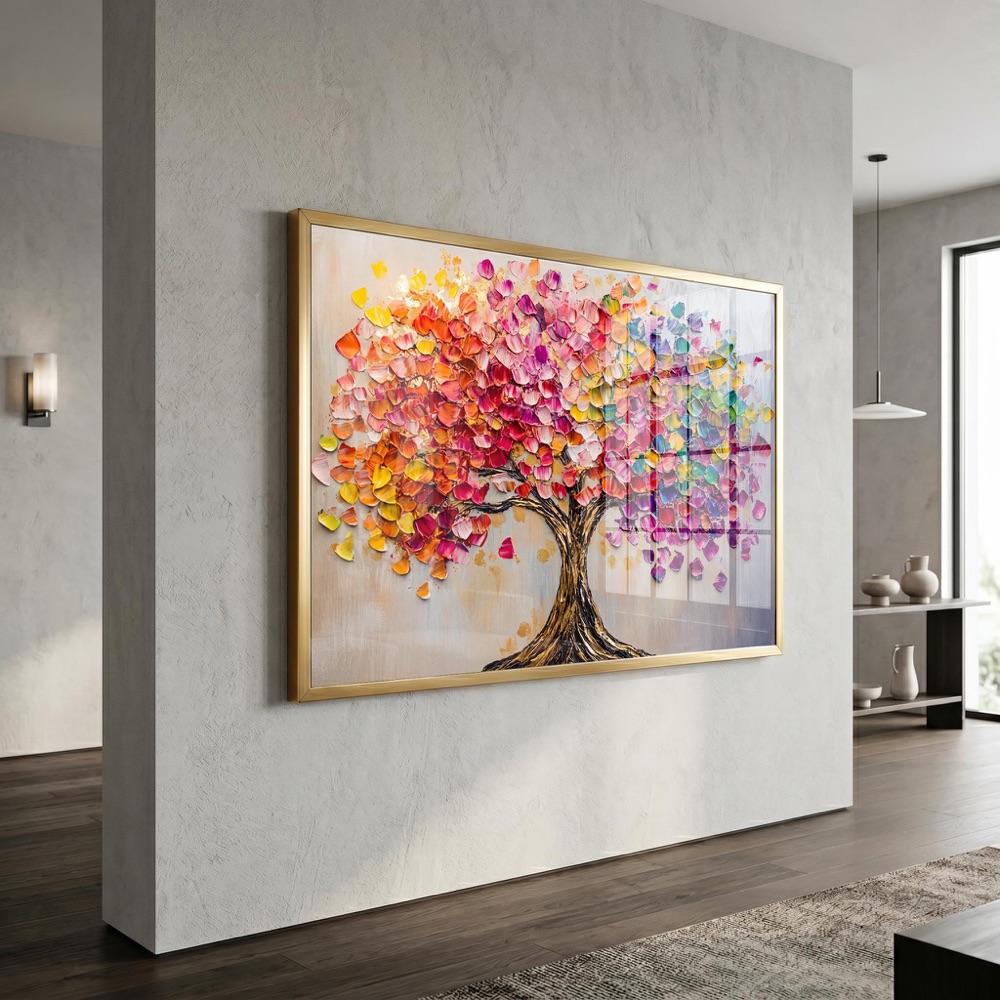 Confetti Petal Tree of Life Canvas Art - Image 3