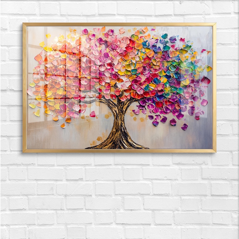 Confetti Petal Tree of Life Canvas Art - Image 4