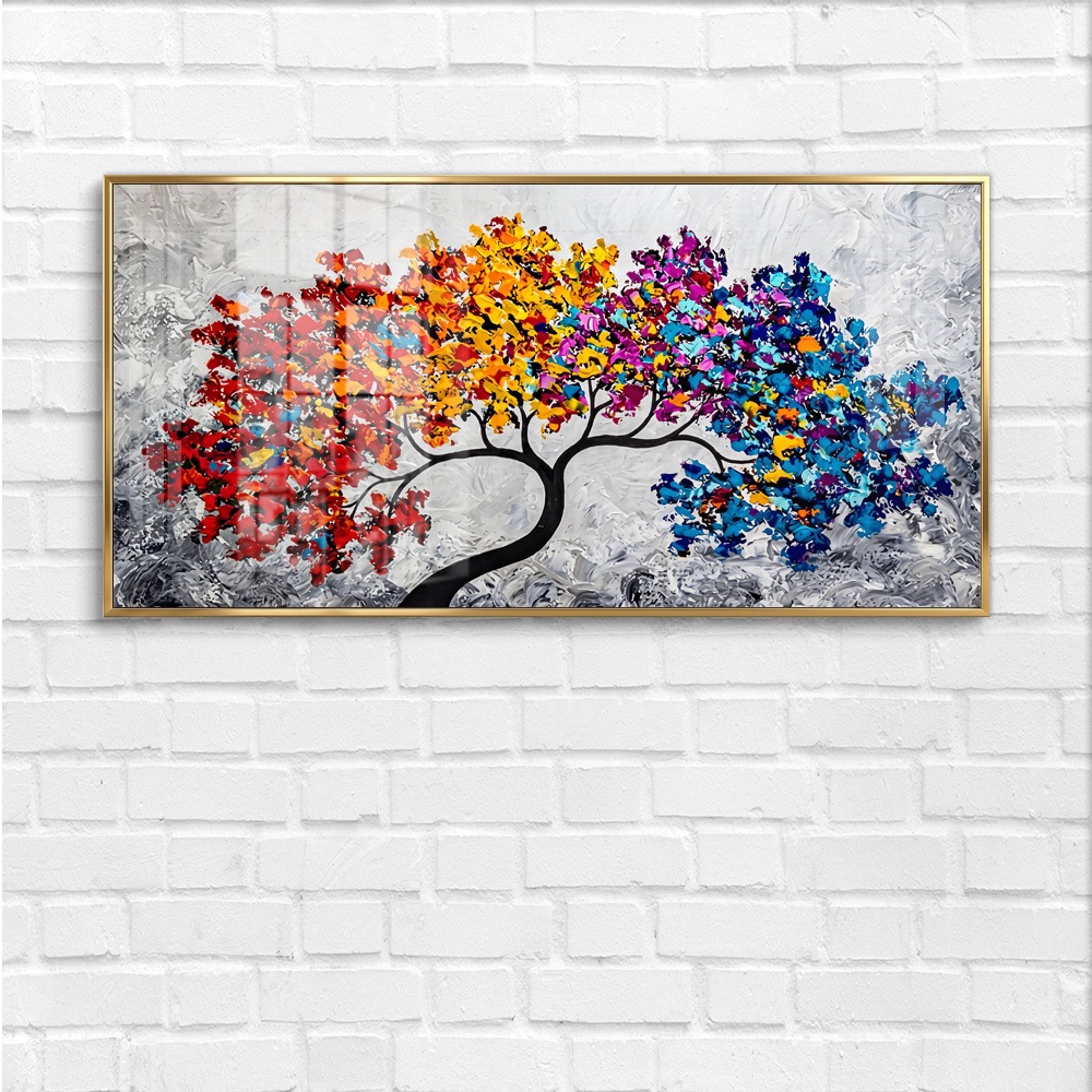 Arched Rainbow Tree of Life Canopy Wall Art - Image 4